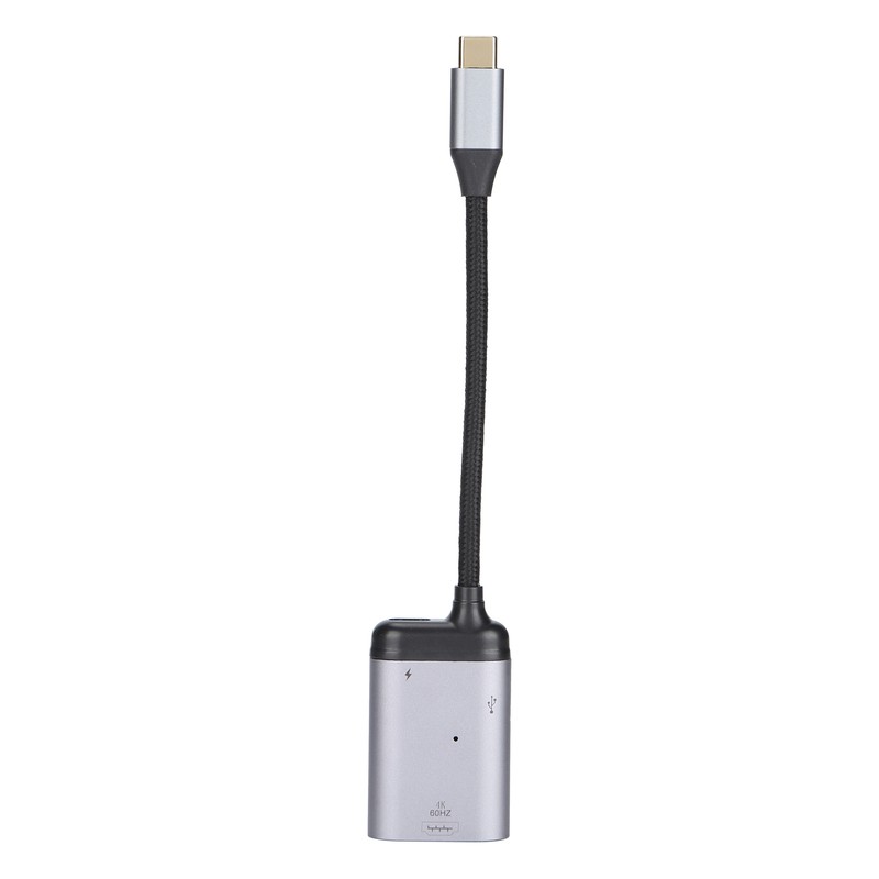 TypeC to HD Multimedia Interface PD/Data Male Short Cable 3
