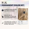 IGK Permanent Hair Dye Color Kit | 7G Almost Blonde