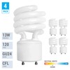 KOR Pack of 4 – 13 Watt Mini Spiral –