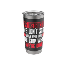 CPR Instructor & Paramedic CPR Trainer For EMT Training Stainless Steel Insulated Tumbler