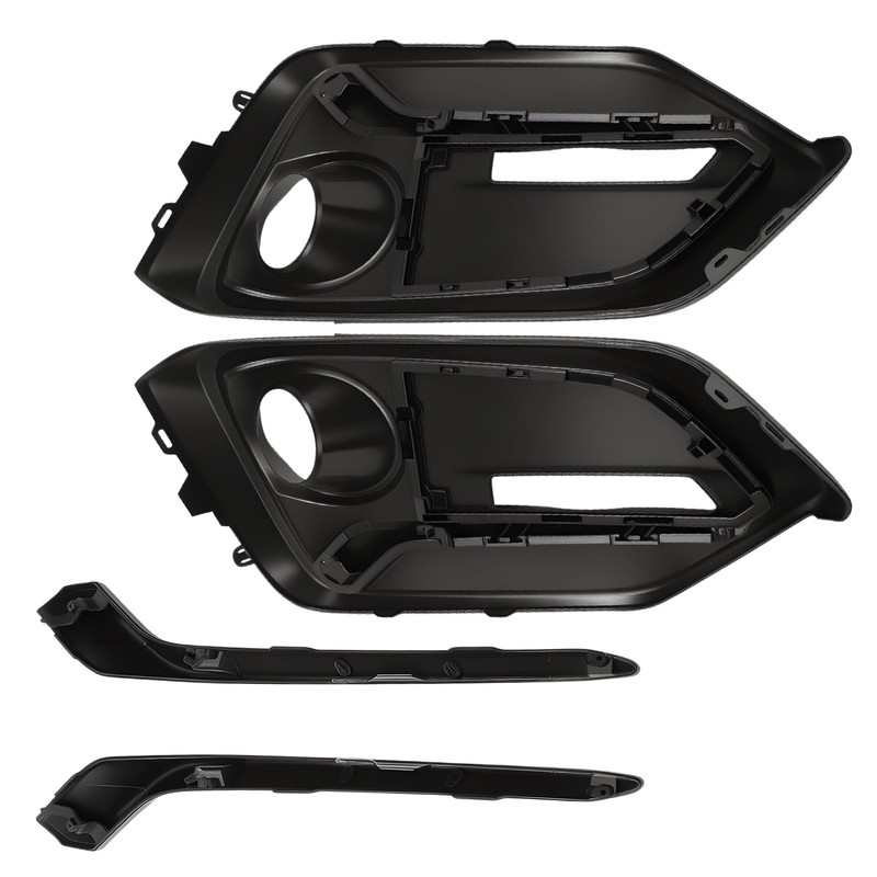 Wanzuwbip Fog Light Cover Trim Kit Fit for Civic Hatchback