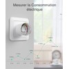 ONEPLUG Mini-Steckdose, WLAN, intelligente Steckdose, TÜV-zertifiziert mit App-Steuerung, Messung des