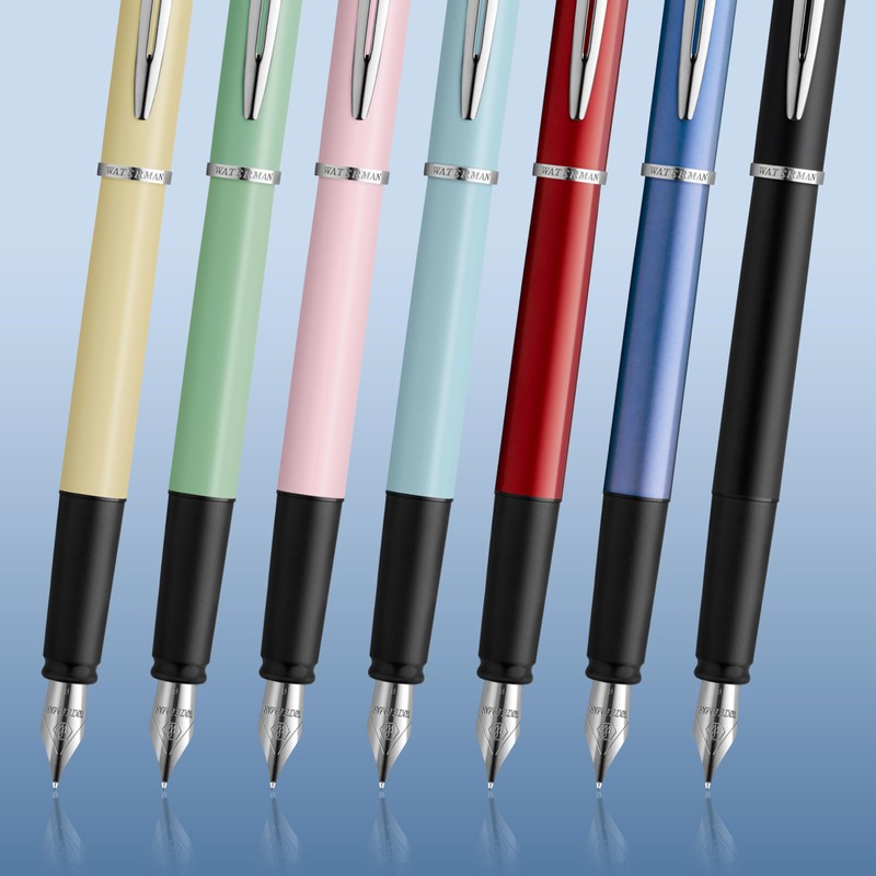 Waterman Allure Fountain Pen | Stainless Steel | Fine Nib