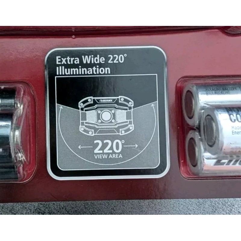 Husky Utility Light LED Lamp Portable Handheld 1200 Lumen 2