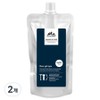 Manhurst Hypoallergenic Slightly Acidic Moisturizing Cica Shaving Gel Forte Refill, 250g, 2 Pieces / 맨허스트 저자극 미산성 보습 시카 쉐이빙 젤 포르테 리필, 250g, 2개