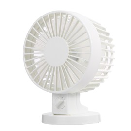 USB Charging Portable Handheld Mini Electric Fan Summer Desk Table Cooling Fans New White