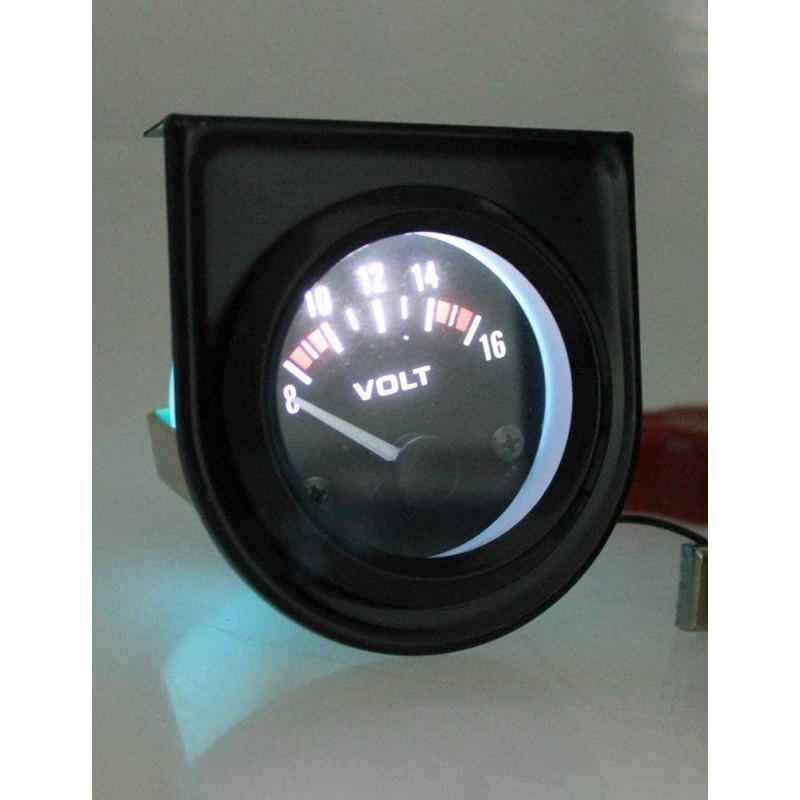 yiteng Automotive High Sensitivity 52mm Voltmeter Voltage Gauge Meter Power