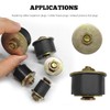 ZNDAW 4 PCS Rubber Expansion Plug, Expandable Freeze Plugs Fit