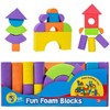 50Pcs Large Size Construction Blocks Set Creative Education Foam Building