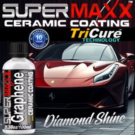 Platinum SUPERMAXX CERAMIC CAR COATING "PROFESSIONAL GRAPHENE "10 YEAR" PAINT PROTECTION"