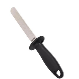 RYFCRRZ Dual-Grit Diamond Sharpening Stone File, Knife Sharpeners Handheld, Kitchen/Garden/Outdoor Tool Sharpener, Knife Sharpening Tool (400/1000 Grit Coarse/Fine)