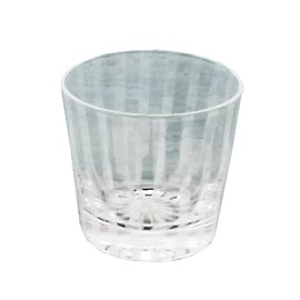 Hirota Glass TR-33-3 Buckwheat Pork Guchi Taisho Romantic Glass Tokusa