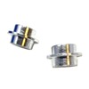 Team Dogz 10mm Scooter Wheel Bearing Spacers (Pair) - Silver