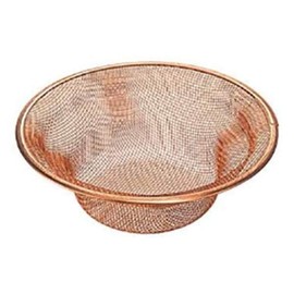 Kakudai 4507A Large Copper Garbage Strainer
