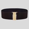 QUINTRA Women's Belt Stretch Waist Belt Fashion Wide Buckle Belt