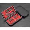 Mouyic Set De Manicura Portatil Con Estuche Corta Uñas Tijeras
