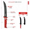 BUBBA 9 Inch Flex Fillet Knife with Non-Slip Grip Handle,