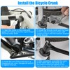 9 Piece Bicycle Crank Wrench Tool Set, Bicycle Crank Puller