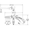 HAZET Washing Gun Set 9048P-2/3 I Cooling System Rinse I