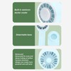 Mini Handheld Fan USB Charging 2200mAh Battery Portable Handheld Fan