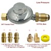 MENSI Upgraded POL Low Pressure Propane Regulator Outlet 11" WC