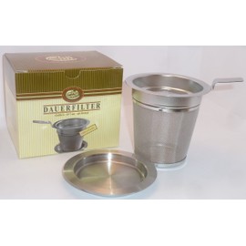 Cha Cult Stainless Steel Large Extra Large, 8 cm, Permanent Filter