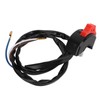 Motorcycle Headlight Dimmer Switch Left 35250‑126‑701 3 Wires ABS Replacement