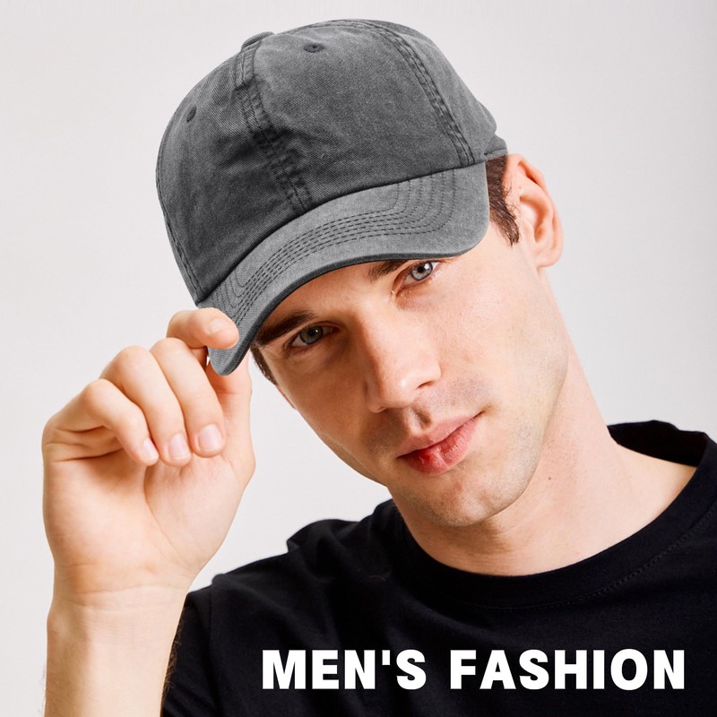 Raylarnia Paquete de 2 gorras de béisbol de golf unisex,