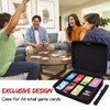 LTGEM game card travel case,compatibility Taco Cat Goat Cheese Pizza/SKYJO/UNO/playing