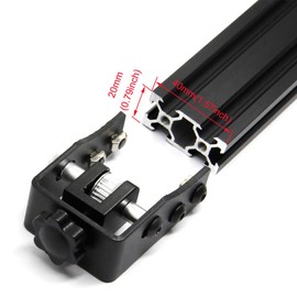 Befenybay - Tensor de cinturón para Creality Ender-3 CR-10, Negro, 2040