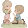 Precious Moments 222007 Will You Be Mine? Bisque Porcelain Figurine