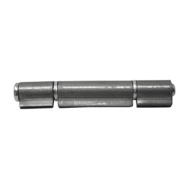 SOTOOLS Weld-on Hinge with 3 Welding Tabs - 103 mm, 6 Pieces Diameter 13 mm, Separable, Welding Belts (Ungalvanised), Bolts Galvanised. Includes 2 Washers and 1 Galvanised Bolt.