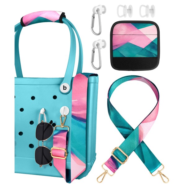 Toykee Bag Strap Crossbody for Bogg Bag Accessories - Charms