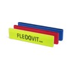 FLEXVIT Mini Fitness Band Set of 3 Basic (Yellow, Red