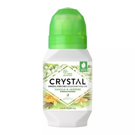 Crystal Mineral Deodorant Roll-On, Vanilla Jasmine, 2.25 fl oz