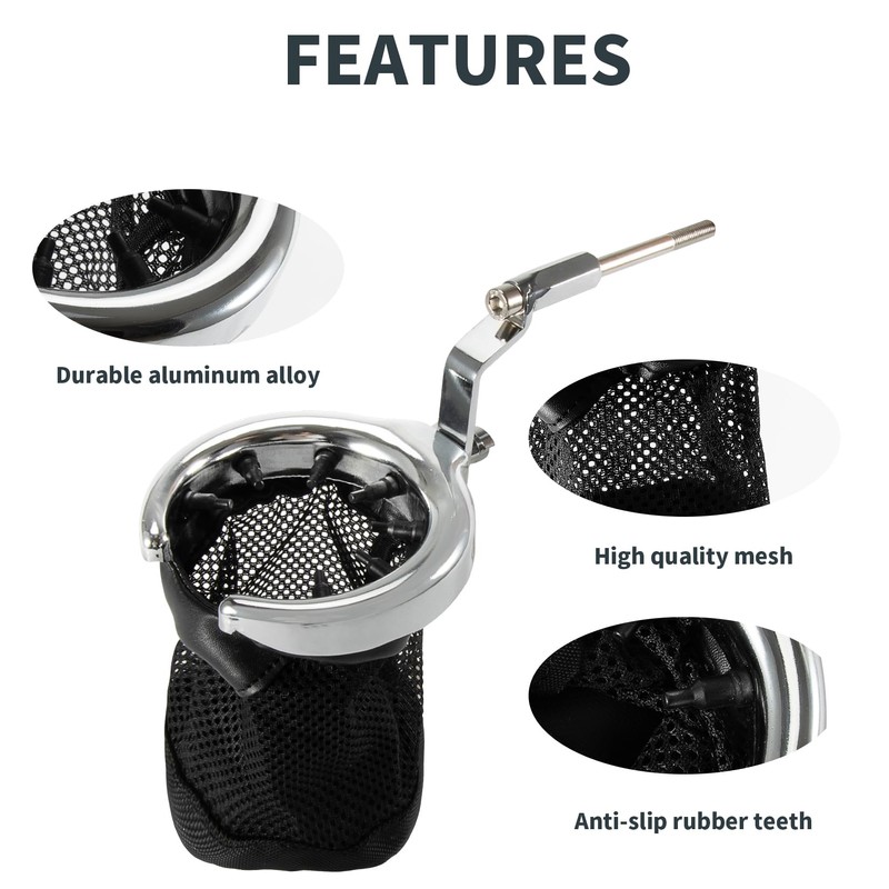 PSLER Rear Passenger Drink Cup Holder for Goldwing GL1800 2001-2017