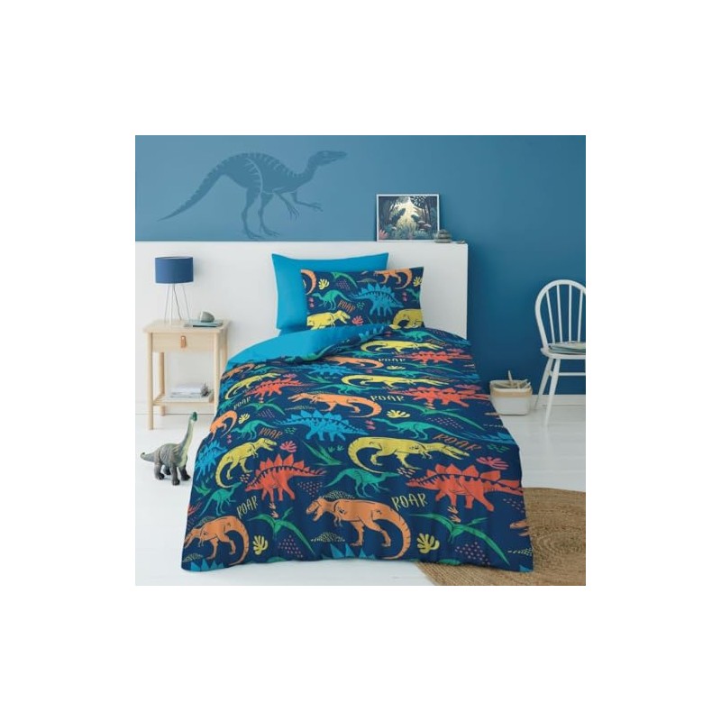 GC GAVENO CAVAILIA Dinosaur Single Duvet Cover Set, Super Soft