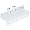 2 Pack Z-Bar Splice Sign Mount Brackets with Screw,for U-Channel