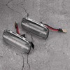 1 Pair Fender Side Marker Lamp Turn Signal Light 12V