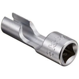 Yamashita Industrial Laboratory Koken 3/8 (9.5 mm) SQ. Flare Nut Socket, 0.3 inch (8 mm) 3300FN-8