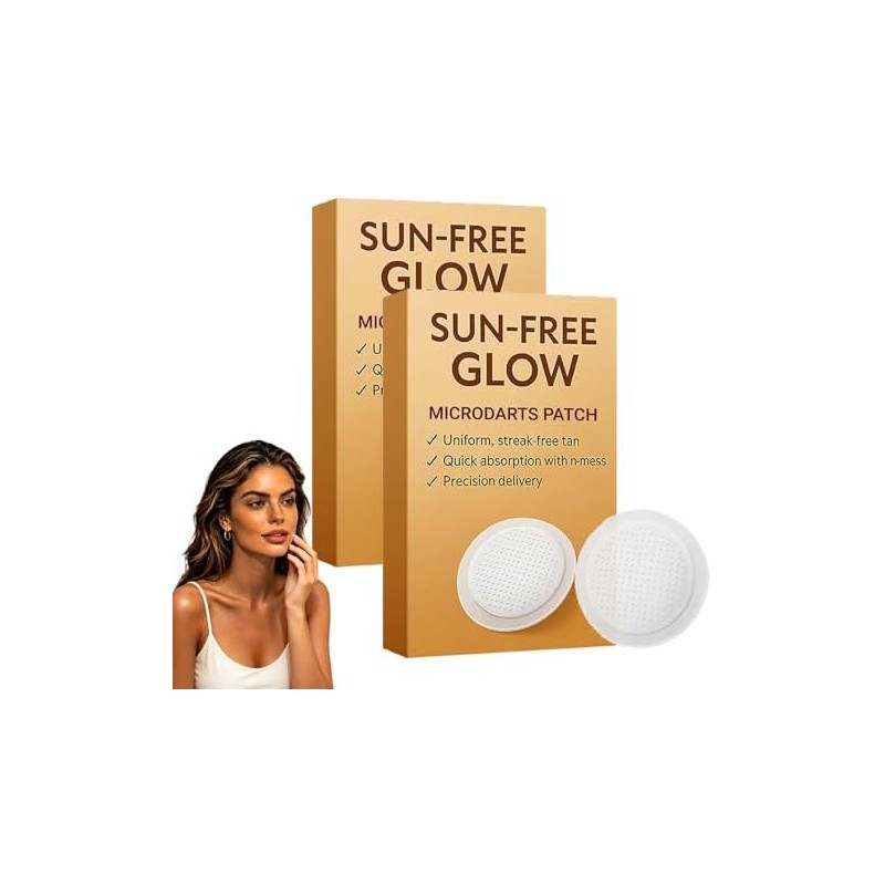 Sun Free Glow Patches, Sun Free Glow Microdarts Patch, Enhances