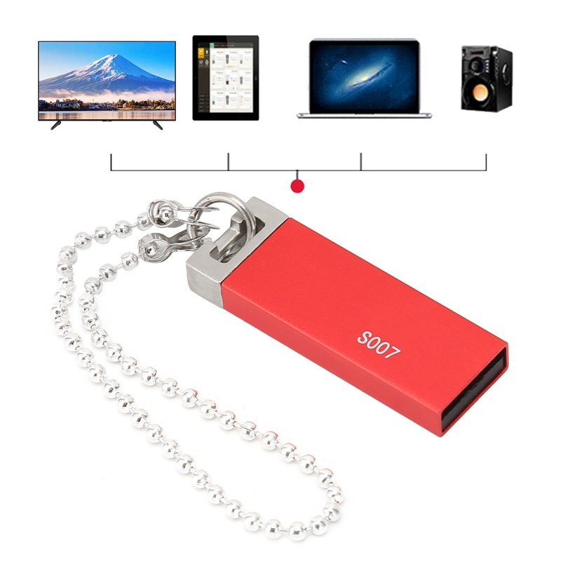 LAMYOO USB 2.0 U Disk Zinc Alloy Red High Speed
