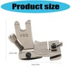 Adjustable Steel Metal Gathering Presser Foot Quick Installation Sewing Machine