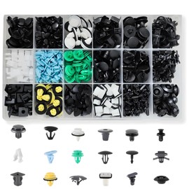 AUTO OCCASION Car Retainer Clips & Plastic Fasteners Kit 725PCS 18 Sizes of Car Body Fastener Box Set Include Grommet and Clip Compatible with Honda Civic 2016-2021