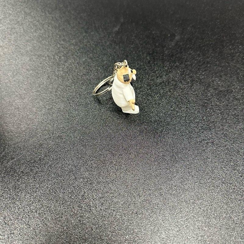 Dr.Simi Figure Keychain-3D Printed CreoArt3D