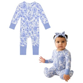 Posh Peanut Convertible Baby Sleepers - Footless Baby Pajamas with 2 Way Zipper for Easy Diaper Changes