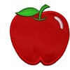 Cute Apple DIY Applique Embroidered Sew Iron on Patch AP-001