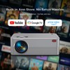 Wellsonic Native 1080P Mini Projector, Real 240 ANSI Lumens, Easy