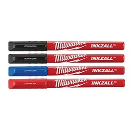Milwaukee 48-22-3165 4PK INKZALL Color Ultra Fine Point Pen