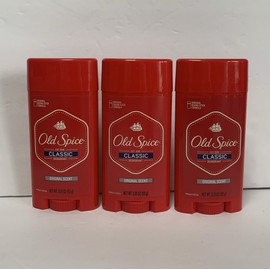Old Spice BL Old Spice Deodorant 3.25 oz Classic Original Round Stick - THREE PACK
